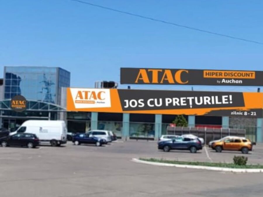 Auchan, Bulevardul Galați, Galați, România Bulevardul Galați 3A, Galați 800654, România