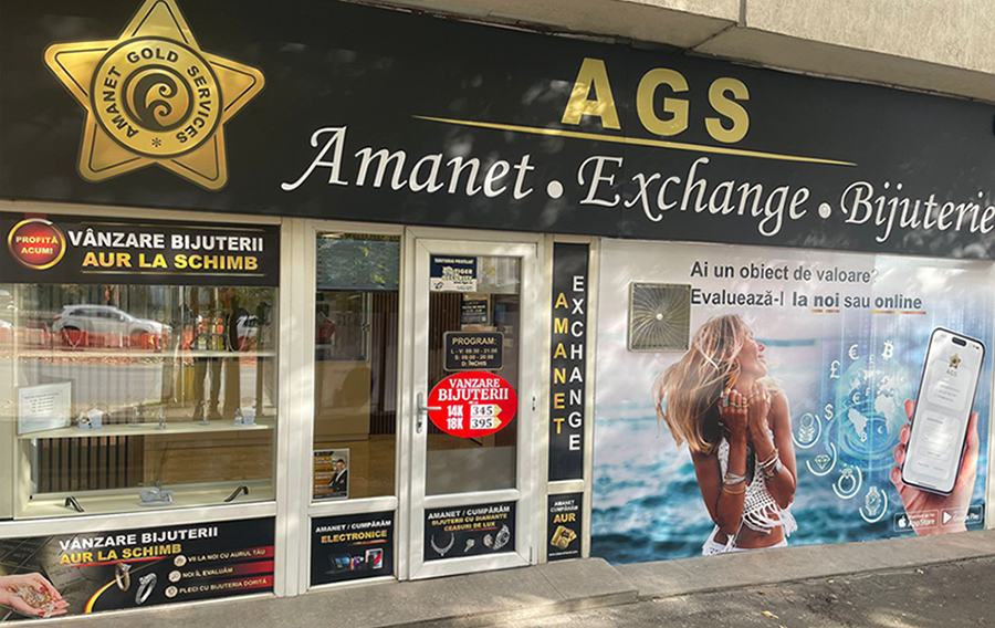 AGS Aparatori Amanet & Exchange, Șoseaua Berceni 51, Bl. 129, 041911 București, România